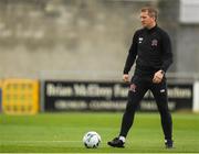 12 August 2019; Dundalk head coach Vinny Perth during a Dundalk training session at Tallaght Stadium in Tallaght, Dublin. Photo by Eóin Noonan/Sportsfile