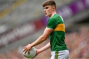 11 August 2019; Seán O'Shea of Kerry during the GAA Football All-Ireland Senior Championship Semi-Final match between Kerry and Tyrone at Croke Park in Dublin. Photo by Ramsey Cardy/Sportsfile