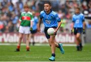 10 August 2019; Cian Ashmore, Holy Child BNS, Whitehall, Dublin, during the INTO Cumann na mBunscol GAA Respect Exhibition Go Games during the GAA Football All-Ireland Senior Championship Semi-Final match between Dublin and Mayo at Croke Park in Dublin. Photo by Sam Barnes/Sportsfile