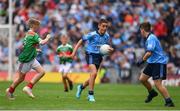 10 August 2019; Cian Ashmore, Holy Child BNS, Whitehall, Dublin, during the INTO Cumann na mBunscol GAA Respect Exhibition Go Games during the GAA Football All-Ireland Senior Championship Semi-Final match between Dublin and Mayo at Croke Park in Dublin. Photo by Sam Barnes/Sportsfile