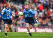 10 August 2019; Jacob Comiskey, Holy Family National School, Rathcoole, Dublin, during the INTO Cumann na mBunscol GAA Respect Exhibition Go Games during the GAA Football All-Ireland Senior Championship Semi-Final match between Dublin and Mayo at Croke Park in Dublin. Photo by Sam Barnes/Sportsfile
