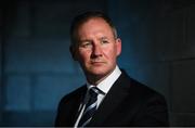 12 August 2019; Manager Jim Gavin poses for a portrait following a Dublin Football All-Ireland Final Press Conference at Parnell Park in Dublin. Photo by David Fitzgerald/Sportsfile