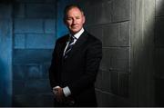12 August 2019; Manager Jim Gavin poses for a portrait following a Dublin Football All-Ireland Final Press Conference at Parnell Park in Dublin. Photo by David Fitzgerald/Sportsfile