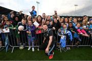 12 August 2019; Jack McCaffrey of Dublin poses for a picture with fans during a meet and greet at Parnell Park in Dublin. Photo by David Fitzgerald/Sportsfile