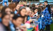 12 August 2019; Brian Fenton of Dublin signs autographs during a meet and greet at Parnell Park in Dublin. Photo by David Fitzgerald/Sportsfile