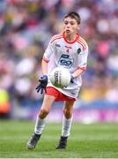 11 August 2019; Turlough Carr, St Francis, Barnesmore, Donegal Town, Donegal, representing Tyrone, during the INTO Cumann na mBunscol GAA Respect Exhibition Go Games at half-time of the GAA Football All-Ireland Senior Championship Semi-Final match between Kerry and Tyrone at Croke Park in Dublin. Photo by Stephen McCarthy/Sportsfile