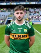 11 August 2019; Kerry captain Jack O'Connor before the Electric Ireland GAA Football All-Ireland Minor Championship Semi-Final match between Kerry and Galway at Croke Park in Dublin. Photo by Piaras Ó Mídheach/Sportsfile