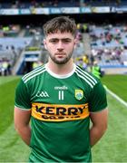 11 August 2019; Kerry captain Jack O'Connor before the Electric Ireland GAA Football All-Ireland Minor Championship Semi-Final match between Kerry and Galway at Croke Park in Dublin. Photo by Piaras Ó Mídheach/Sportsfile