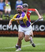 13 August 2019; Former Republic of Ireland international Stephen Hunt of team Jim Bolger in action during the eighth annual Hurling for Cancer Research, a celebrity hurling match in aid of the Irish Cancer Society in St Conleth’s Park, Newbridge. The event, organised by legendary racehorse trainer Jim Bolger and National Hunt jockey Davy Russell, has raised €830,000 to date to fund the Irish Cancer Society’s innovative cancer research projects. The final score was: Jim Bolger’s Best: 15, Davy Russell’s Stars 15. St Conleth’s Park, Newbridge, Co Kildare. Photo by Matt Browne/Sportsfile