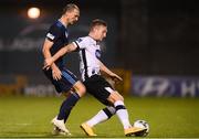 13 August 2019; John Mountney of Dundalk in action against Marin Ljubicic of Slovan Bratislava during the UEFA Europa League 3rd Qualifying Round 2nd Leg match between Dundalk and SK Slovan Bratislava at Tallaght Stadium in Tallaght, Dublin. Photo by Stephen McCarthy/Sportsfile