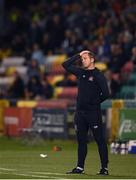 13 August 2019; Dundalk head coach Vinny Perth during the UEFA Europa League 3rd Qualifying Round 2nd Leg match between Dundalk and SK Slovan Bratislava at Tallaght Stadium in Tallaght, Dublin. Photo by Eóin Noonan/Sportsfile