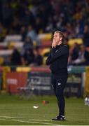 13 August 2019; Dundalk head coach Vinny Perth during the UEFA Europa League 3rd Qualifying Round 2nd Leg match between Dundalk and SK Slovan Bratislava at Tallaght Stadium in Tallaght, Dublin. Photo by Eóin Noonan/Sportsfile