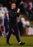 13 August 2019; Dundalk head coach Vinny Perth following the UEFA Europa League 3rd Qualifying Round 2nd Leg match between Dundalk and SK Slovan Bratislava at Tallaght Stadium in Tallaght, Dublin. Photo by Stephen McCarthy/Sportsfile