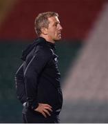 13 August 2019; Dundalk head coach Vinny Perth after the UEFA Europa League 3rd Qualifying Round 2nd Leg match between Dundalk and SK Slovan Bratislava at Tallaght Stadium in Tallaght, Dublin. Photo by Eóin Noonan/Sportsfile