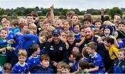 14 August 2019; Leinster players Fergus McFadden and Michael Bent with participants during the Bank of Ireland Leinster Rugby Summer Camp in Ashbourne Rugby Club. Photo by Piaras Ó Mídheach/Sportsfile