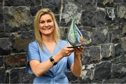 14 August 2019; Grace Kelly of Mayo is pictured with The Croke Park / LGFA Player of the Month award for July, at The Croke Park in Jones Road, Dublin. Grace starred for Mayo in their TG4 All-Ireland SFC qualifier victories over Tyrone and Donegal in July, scoring 1-3 against Tyrone and 0-8 in the win against Donegal. Photo by Matt Browne/Sportsfile