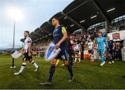 13 August 2019; Vasil Bozhikov of Slovan Bratislava prior to the UEFA Europa League 3rd Qualifying Round 2nd Leg match between Dundalk and SK Slovan Bratislava at Tallaght Stadium in Tallaght, Dublin. Photo by Stephen McCarthy/Sportsfile