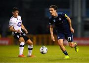 13 August 2019; Dávid Holman of Slovan Bratislava during the UEFA Europa League 3rd Qualifying Round 2nd Leg match between Dundalk and SK Slovan Bratislava at Tallaght Stadium in Tallaght, Dublin. Photo by Stephen McCarthy/Sportsfile