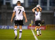13 August 2019; Dane Massey of Dundalk during the UEFA Europa League 3rd Qualifying Round 2nd Leg match between Dundalk and SK Slovan Bratislava at Tallaght Stadium in Tallaght, Dublin. Photo by Eóin Noonan/Sportsfile