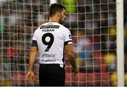 13 August 2019; Patrick Hoban of Dundalk during the UEFA Europa League 3rd Qualifying Round 2nd Leg match between Dundalk and SK Slovan Bratislava at Tallaght Stadium in Tallaght, Dublin. Photo by Eóin Noonan/Sportsfile