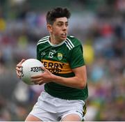 11 August 2019; Dylan Geaney of Kerry during the Electric Ireland GAA Football All-Ireland Minor Championship Semi-Final match between Kerry and Galway at Croke Park in Dublin. Photo by Ray McManus/Sportsfile