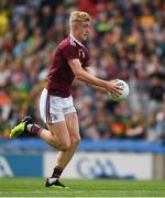 11 August 2019; James McLaughlin of Galway during the Electric Ireland GAA Football All-Ireland Minor Championship Semi-Final match between Kerry and Galway at Croke Park in Dublin. Photo by Ray McManus/Sportsfile