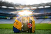 15 August 2019; (EDITOR'S NOTE: This image was created using a starburst filter.) The Liam MacCarthy Cup ahead of the GAA Hurling All-Ireland Senior Championship Final between Kilkenny and Tipperary at Croke Park in Dublin. Photo by Stephen McCarthy/Sportsfile
