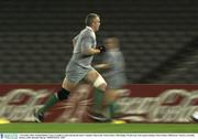 7 November 2003; Ireland flanker Victor Costello in action during the team's Captain's Run at the Telstra Dome. 2003 Rugby World Cup, Irish squad training, Telstra Dome, Melbourne, Victoria, Australia. Picture credit; Brendan Moran / SPORTSFILE *EDI*