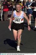 27 October 2003; Paddy Craddock, Ireland, competing in the adidas Dublin City Marathon 2003. Athletics. Picture credit; David Maher / SPORTSFILE *EDI*