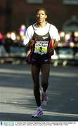 27 October 2003; Zacharia Mpolkeng, South Africa, competing in the Adidas Dublin City Marathon 2003. Athletics. Picture credit; David Maher / SPORTSFILE *EDI*