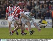 2 November 2003; Brian Murphy, O' Loughlin Gaels, in action against Young Irelands' Jack Carey. Kilkenny County Hurling Final Replay, O'Loughlin Gaels v Young Irelands, Nowlan Park, Kilkenny. Picture credit; Damien Eagers / SPORTSFILE *EDI*