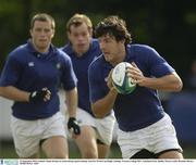 25 September 2003; Ireland's Shane Horgan in action during squad training. Irish Pre World Cup Rugby training, Terenure College RFC, Lakelands Park, Dublin. Picture credit; Brendan Moran / SPORTSFILE *EDI*