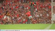 14 September 2003; Cork's Setanta O'hAilpin celebrates after scoring a goal past Kilkenny goalkeeper James McGarry. Guinness All-Ireland Senior Hurling Championship Final, Kilkenny v Cork, Croke Park, Dublin. Picture credit; Damien Eagers / SPORTSFILE