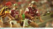 14 September 2003; Niall Callanan, Galway. All-Ireland Minor Hurling Championship Final, Kilkenny v Galway, Croke Park, Dublin. Picture credit; Ray McManus / SPORTSFILE