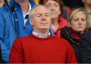 16 June 2013; Minister of State with responsibility for Tourism and Sport Michael Ring T.D., at the game. Connacht GAA Football Senior Championship Semi-Final, Mayo v Roscommon, Elverys MacHale Park, Castlebar, Co. Mayo. Photo by Sportsfile
