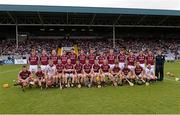 16 June 2013; The Galway squad. Leinster GAA Hurling Senior Championship Quarter-Final, Laois v Galway, O'Moore Park, Portlaoise, Co. Laois. Picture credit: Ray McManus / SPORTSFILE
