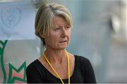 18 June 2013; Republic of Ireland manager Sue Ronan during the game. Senior Women's International Friendly, Republic of Ireland v Austria, Tallaght Stadium, Tallaght, Dublin. Picture credit: Barry Cregg / SPORTSFILE