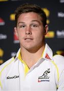 19 June 2013; Australia's Michael Hooper during a press conference ahead of their 1st Test against the British & Irish Lions on Saturday. British & Irish Lions Tour 2013, Australia Media Session. Sofitel, Brisbane, Queensland, Australia. Picture credit: Stephen McCarthy / SPORTSFILE