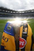 15 August 2019; (EDITOR'S NOTE: This image was created using a starburst filter.) The Liam MacCarthy Cup ahead of the GAA Hurling All-Ireland Senior Championship Final between Kilkenny and Tipperary at Croke Park in Dublin. Photo by Stephen McCarthy/Sportsfile