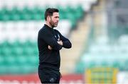 9 August 2019; Shamrock Rovers manager Stephen Bradley before the Extra.ie FAI Cup First Round match between Shamrock Rovers and Finn Harps at Tallaght Stadium in Tallaght, Dublin. Photo by Piaras Ó Mídheach/Sportsfile