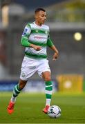 9 August 2019; Graham Burke of Shamrock Rovers during the Extra.ie FAI Cup First Round match between Shamrock Rovers and Finn Harps at Tallaght Stadium in Tallaght, Dublin. Photo by Piaras Ó Mídheach/Sportsfile