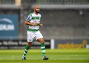 9 August 2019; Ethan Boyle of Shamrock Rovers during the Extra.ie FAI Cup First Round match between Shamrock Rovers and Finn Harps at Tallaght Stadium in Tallaght, Dublin. Photo by Piaras Ó Mídheach/Sportsfile