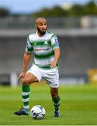 9 August 2019; Ethan Boyle of Shamrock Rovers during the Extra.ie FAI Cup First Round match between Shamrock Rovers and Finn Harps at Tallaght Stadium in Tallaght, Dublin. Photo by Piaras Ó Mídheach/Sportsfile