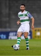 9 August 2019; Roberto Lopes of Shamrock Rovers during the Extra.ie FAI Cup First Round match between Shamrock Rovers and Finn Harps at Tallaght Stadium in Tallaght, Dublin. Photo by Piaras Ó Mídheach/Sportsfile