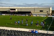 16 August 2019; Finn Harps players warm up prior to the SSE Airtricity League Premier Division match between Dundalk and Finn Harps at Oriel Park in Louth. Photo by Eóin Noonan/Sportsfile