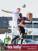 16 August 2019; Liam Scales of UCD in action against Andre Wright of Bohemians during the SSE Airtricity League Premier Division match between Bohemians and UCD at Dalymount Park in Dublin. Photo by Sam Barnes/Sportsfile