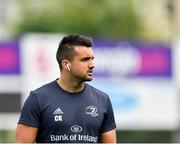 17 August 2019; Cian Kelleher of Leinster prior to the Bank of Ireland pre-season friendly match between Leinster and Coventry at Energia Park in Donnybrook, Dublin. Photo by Seb Daly/Sportsfile