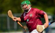 17 August 2019; Rian Dowling of Dicksboro, Co Kilkenny celebrates following the Hurling U11 Boys A final during Day 1 of the Aldi Community Games August Festival, which saw over 3,000 children take part in a fun-filled weekend at UL Sports Arena in University of Limerick, Limerick. Photo by David Fitzgerald/Sportsfile