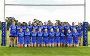 17 August 2019; The Leinster team ahead of the Under 18 Girls Interprovincial Rugby Championship match between Leinster and Connacht at MU Barnhall in Leixlip, Kildare. Photo by Sam Barnes/Sportsfile