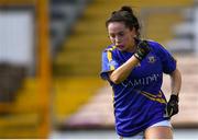 17 August 2019; Angela McGuigan of Tipperary celebrates scoring her side's second goal during the TG4 All-Ireland Ladies Football Intermediate Championship Semi-Final match between Sligo and Tipperary at Nowlan Park in Kilkenny. Photo by Piaras Ó Mídheach/Sportsfile